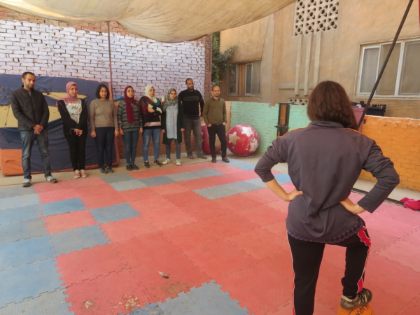 Reading on the Pitch has begun its Teacher Trainings in Cairo, Egypt – Teacher Training #1 – Tawasol